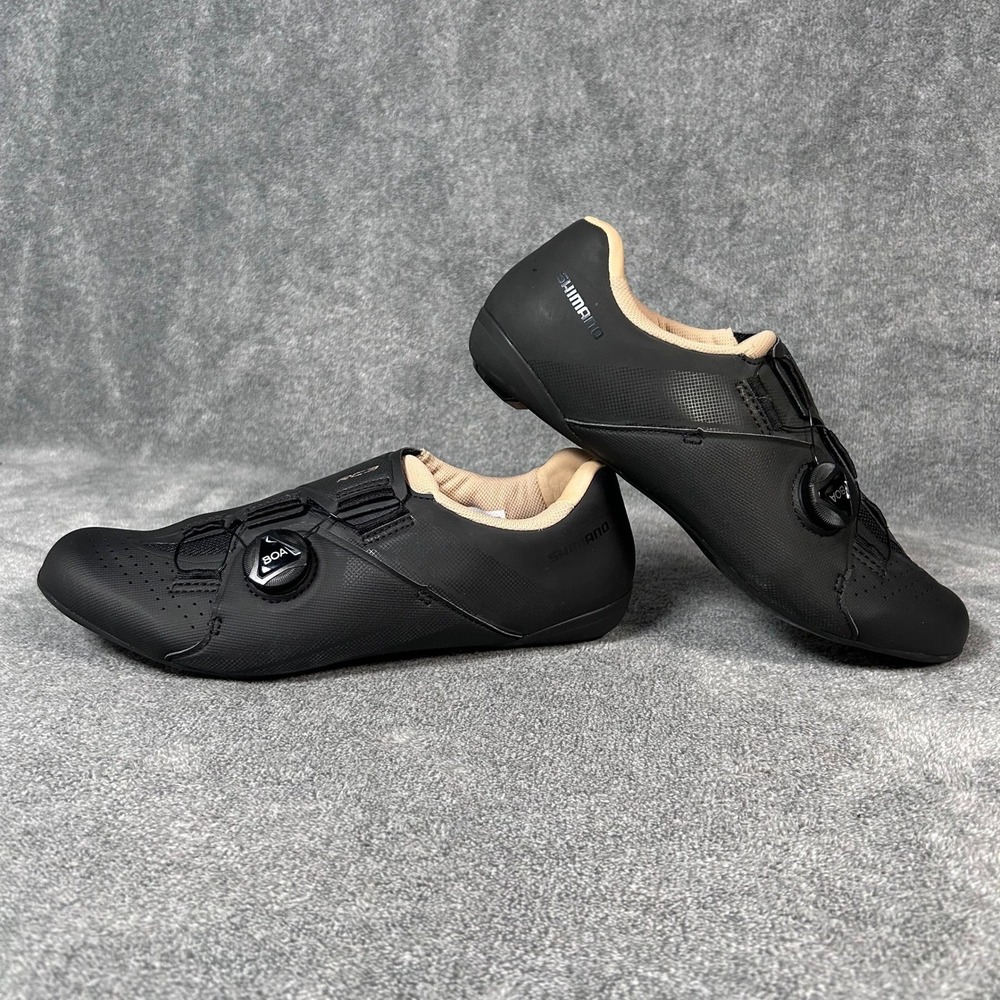 Shimano Road Cycling Shoes RC3 RC300 Black BOA Dial Womens EU 38 US 6.5 - New - Picture 7 of 11